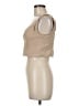 Hey Babe Tan Sleeveless Top Size M - photo 5