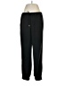 Jennifer Lopez 100% Polyester Solid Black Track Pants Size M - photo 1