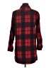 Shein 100% Polyester Red Coat Size 6 - photo 2