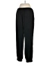Jennifer Lopez 100% Polyester Solid Black Track Pants Size M - photo 2