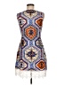 White Mark Graphic Blue Cocktail Dress Size M - photo 2