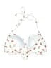 Marina West Floral White Swimsuit Top Size L - photo 2