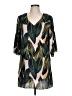 Unbranded Tropical Green Casual Dress Size L (estimated) - photo 1