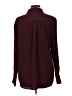 Nine West 100% Polyester Burgundy Long Sleeve Blouse Size L - photo 2