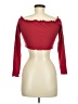 Shein Red 3/4 Sleeve Top Size M - photo 2