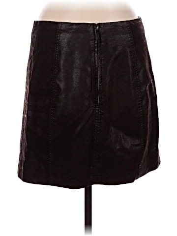 Free People Faux Leather Skirt (view 2)