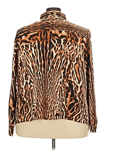 Bold Elements Long Sleeve Blouse (view 2)