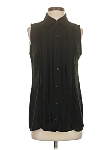 CAbi Sleeveless Button-Down Shirt (view 1)