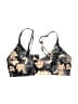 Blooming Jelly Floral Black Gold Swimsuit Top Size S - photo 2