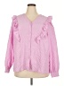 Vero Moda Pink Long Sleeve Blouse Size 18 - photo 1