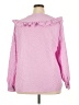 Vero Moda Pink Long Sleeve Blouse Size 18 - photo 2