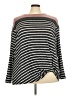 Maurices Stripes Black Pullover Sweater Size 3X - photo 1