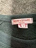 Bow & Drape Black Sweatshirt Size S - photo 7