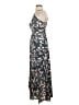 CAbi Paisley Blue Gray Cocktail Dress Size 2 - photo 5