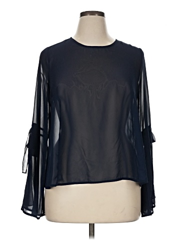 Cloud Chaser Long Sleeve Blouse (view 1)