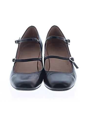 Madewell The Nettie Heeled Mary Jane  in Leather (view 2)