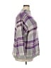 Chaps Plaid Purple Pullover Sweater Size 2X - photo 4