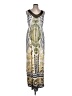 Cato Graphic Silver Ivory Casual Dress Size L - photo 1