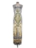 Cato Graphic Silver Ivory Casual Dress Size L - photo 2
