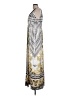 Cato Graphic Silver Ivory Casual Dress Size L - photo 5