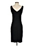 Express 100% Polyester Solid Black Casual Dress Size 3 - 4 - photo 2