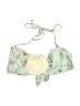 Unbranded Floral Green Blue Swimsuit Top Size S (estimated) - photo 1