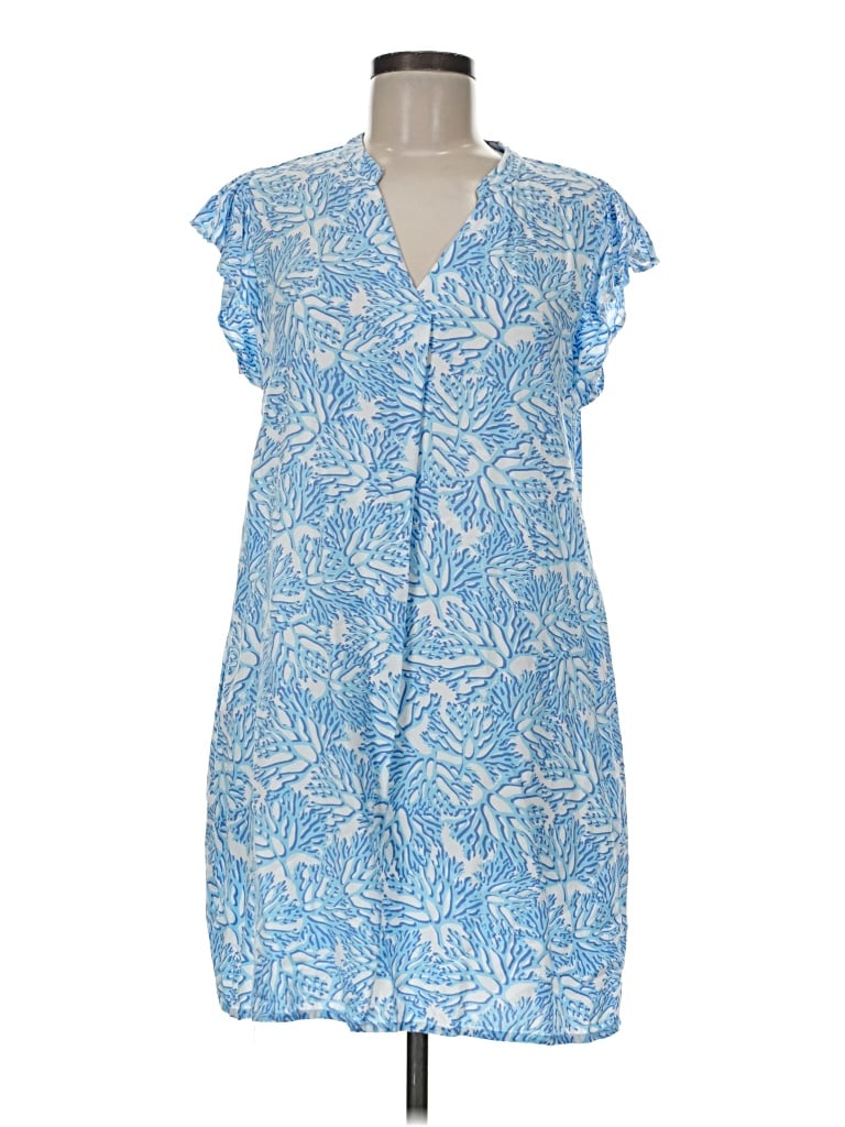 Pre-owned La Mer Luxe Casual Dress In Blue