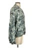 Haute Hippie 100% Polyester Paisley Teal Long Sleeve Blouse Size S - photo 4