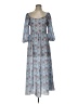 Shein 100% Polyester Blue Casual Dress Size S - photo 1