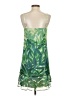 CAbi 100% Polyester Tropical Green Cocktail Dress Size XS - photo 2