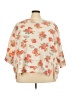 Bibi Floral Ivory Poncho Size 3X - photo 1