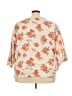 Bibi Floral Ivory Poncho Size 3X - photo 2