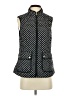 Croft & Barrow 100% Polyester Polka Dots Black Vest Size S - photo 1