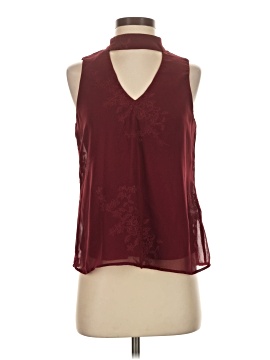 Lily Black Sleeveless Blouse