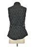 Croft & Barrow 100% Polyester Polka Dots Black Vest Size S - photo 2