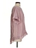 Coco + Carmen Pink Short Sleeve Blouse Size S - photo 4