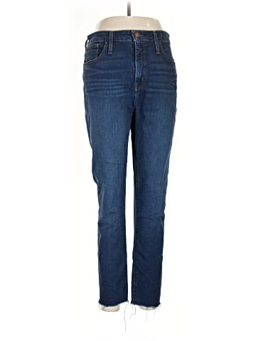 Madewell Tall Curvy High-Rise Skinny Jeans in Hayes Wash (view 1)