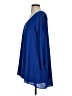 Mittoshop 100% Polyester Solid Blue Casual Dress Size S - photo 5