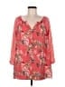C established 1946 100% Polyester Orange Kimono Size L - photo 1