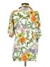 AFRM Tropical Green Short Sleeve Blouse Size S - photo 2