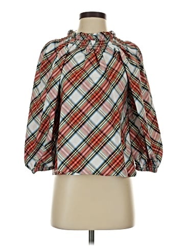 J.Crew 3/4 Sleeve Blouse (view 1)