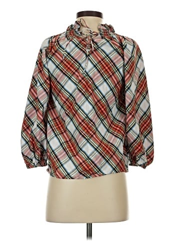 J.Crew 3/4 Sleeve Blouse (view 2)