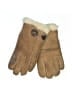 Ugg Australia 100% Sheepskin Brown Tan Gloves Size M - photo 1
