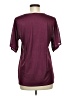 MICHAEL Michael Kors Burgundy Short Sleeve Blouse Size M - photo 2