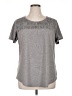 Ofeefan Gray Short Sleeve Top Size XL - photo 1