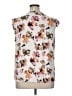 Papermoon Ivory Sleeveless Blouse Size 1X - photo 2