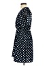 H&M 100% Polyester Polka Dots Blue Casual Dress Size 4 - photo 5