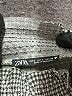 Zara Houndstooth Gray Short Sleeve Top Size L - photo 7