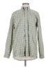 Lacoste Checkered-gingham Green Long Sleeve Button-Down Shirt Size EU 40 / US 10 - photo 1