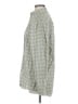 Lacoste Checkered-gingham Green Long Sleeve Button-Down Shirt Size EU 40 / US 10 - photo 5